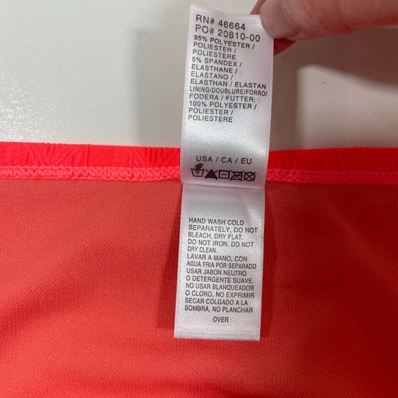 VYB NORDSTROM BOTTOMS BRIGHT/NEON PINK NEW SWIM SUIT WOMEN'S SZ L NWOT‎ - Picture 4 of 8